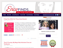 Tablet Screenshot of ericafinds.com